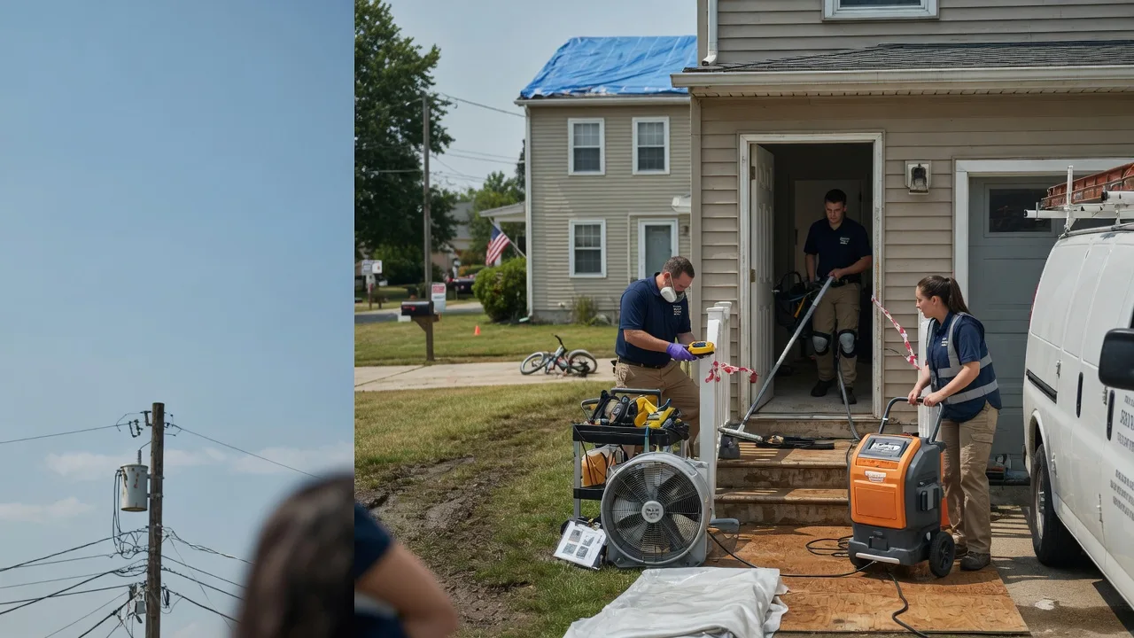 Water Damage Repair in Brooks, ME near me